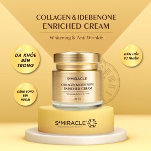 KEM DƯỠNG DA Collagen & Idebenone S+Miracle