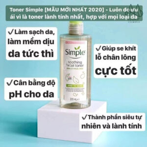 toner simple mẫu mới 2020