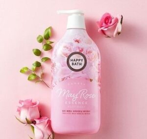 Sữa tắm happy bath hoa hồng