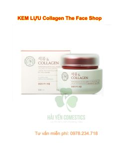 Kem lựu collagen the face shop