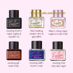 6 mùi hương cơ bản của nước hoa vùng kín foellie
