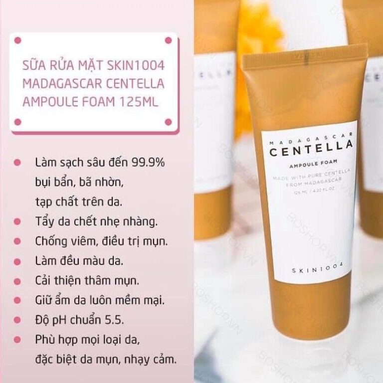 SỮA RỬA MẶT CENTELLA RAU MÁ Madagascar- 125ml