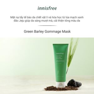 mặt nạ tẩy Tẩy da chết Innisfree Green Barley Gommage Peeling Mask
