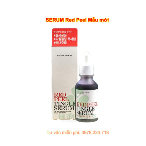 serum red peel