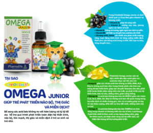 Fitobimbi omega Junior - Bổ sung DHA cho con thông minh, sáng mắt
