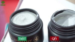 phân biệt mặt nạ đất sét innisfree 2x thật giả