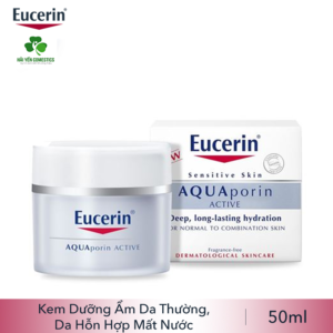 Eucerin Aqua porin Active cho da thường đến da hỗn hợp