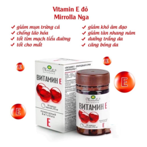 vitamin e đỏ nga 270mg review