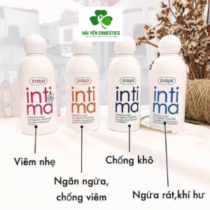 dung dịch vệ sinh phụ nữ intima ziaja review