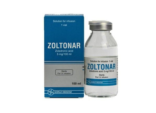 ĐIỀU TRỊ LOÃNG XƯƠNG ZOLTONAR Tiêm truyền 1 lần/năm